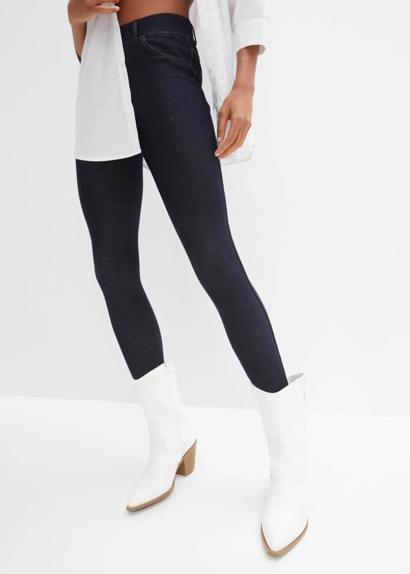 bonprix bonprix Leggings con aspecto de vaquero Denim Best