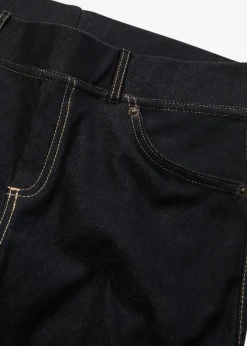 bonprix bonprix Leggings con aspecto de vaquero denim negro