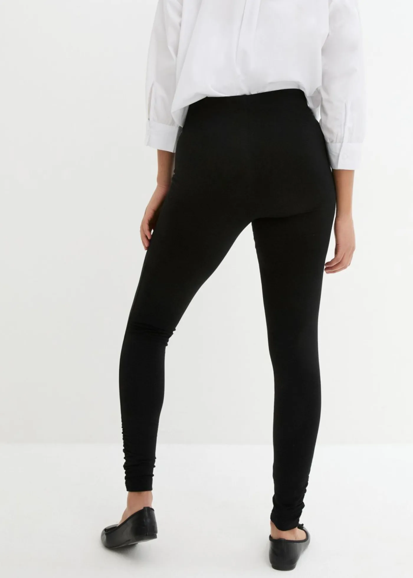 bonprix bonprix Leggings con cintura cómoda y ancha Negro Discount