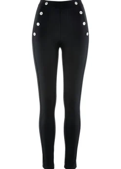 bonprix bonprix Leggings de cómodo Punto di Roma Negro Best