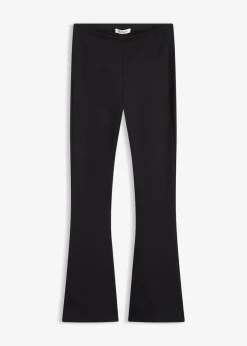 bonprix bonprix Leggings de cómodo Punto di Roma Negro Hot