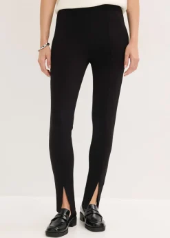 bonprix bonprix Leggings de cómodo Punto di Roma Negro Sale
