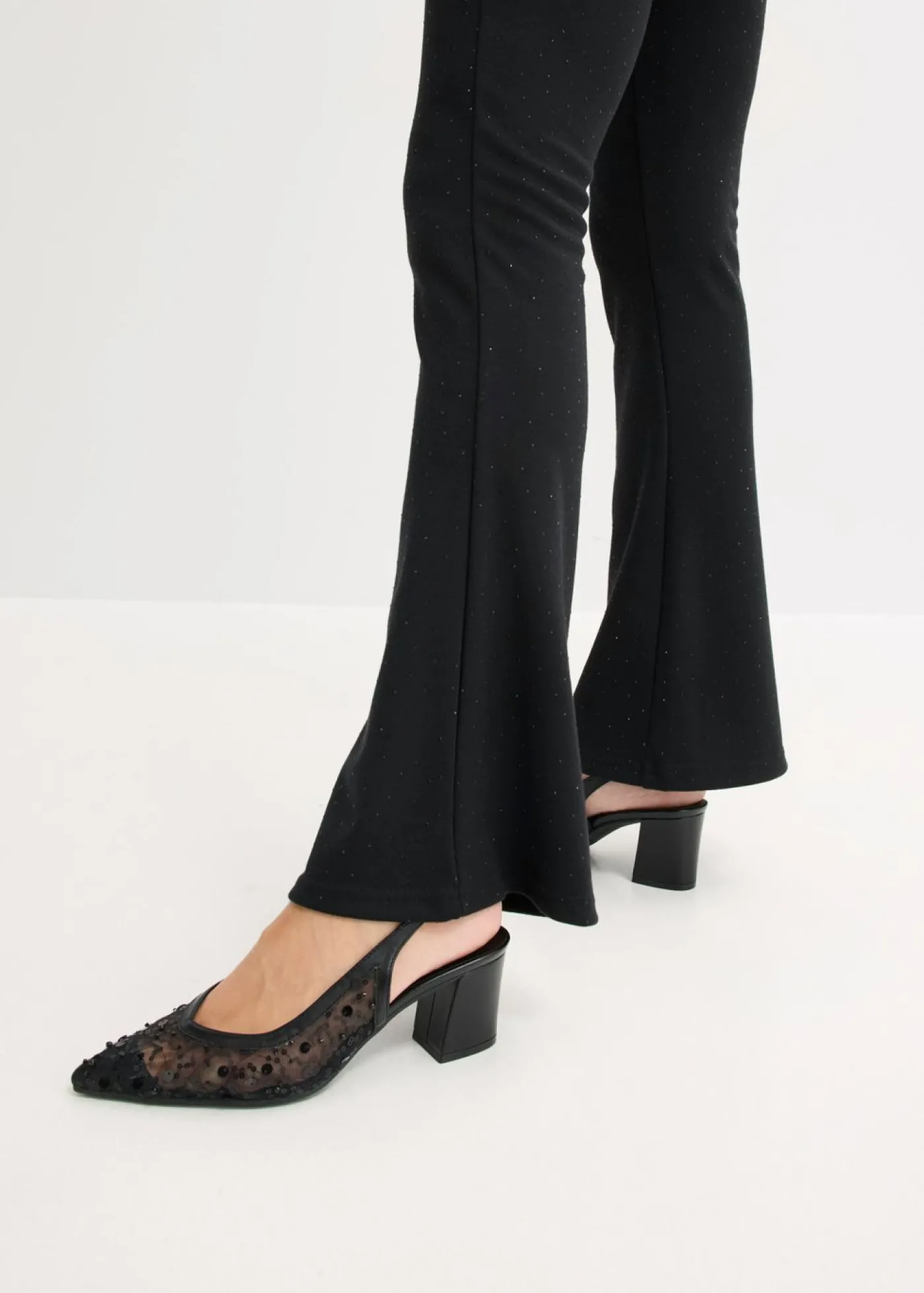 bonprix bonprix Leggings de cómodo Punto di Roma Negro Best