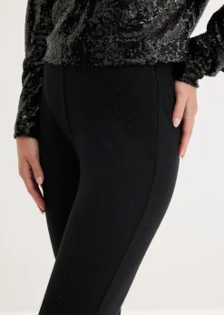 bonprix bonprix Leggings de cómodo Punto di Roma Negro Best
