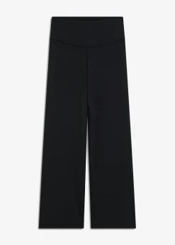 bonprix bonprix Leggings deportivos cómodos con pernera recta y material de secado rápido Negro Sale