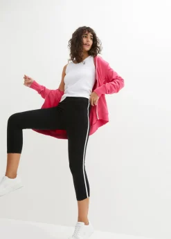 bonprix bonprix Leggings deportivos de largo 3/4 Negro Outlet