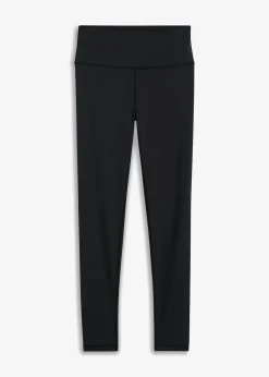 bonprix bonprix Leggings deportivos ligeros con cinturilla cómoda Negro New