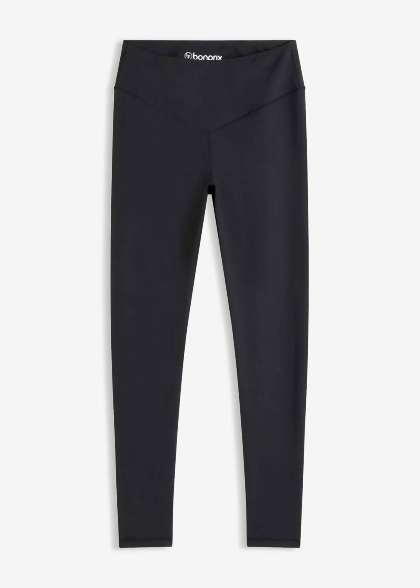 bonprix bonprix Leggings deportivos moldeadores de algodón resistente Gris-negro Hot