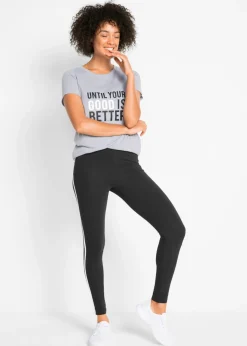 bonprix bonprix Leggings deportivos tobilleros Negro