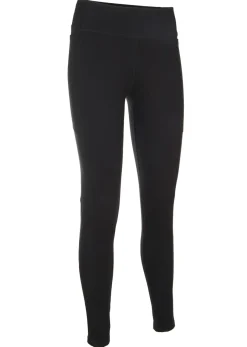 bonprix bonprix Leggings deportivos ultrasuaves hasta el tobillo con bolsillos laterales Negro Outlet