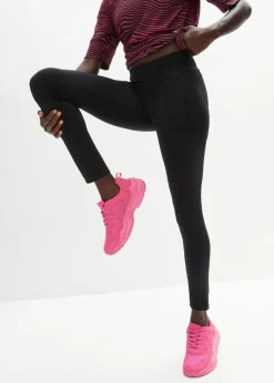 bonprix bonprix Leggings deportivos ultrasuaves hasta el tobillo con bolsillos laterales Negro Outlet