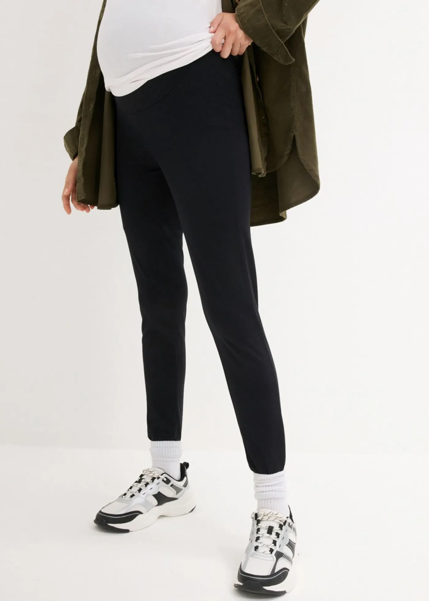 bonprix bonprix Leggings premamá de invierno Negro Best