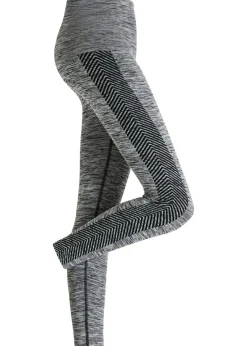 bonprix bonprix Leggings sin costuras con gran efecto reductor de barriga Antracita jaspeado New