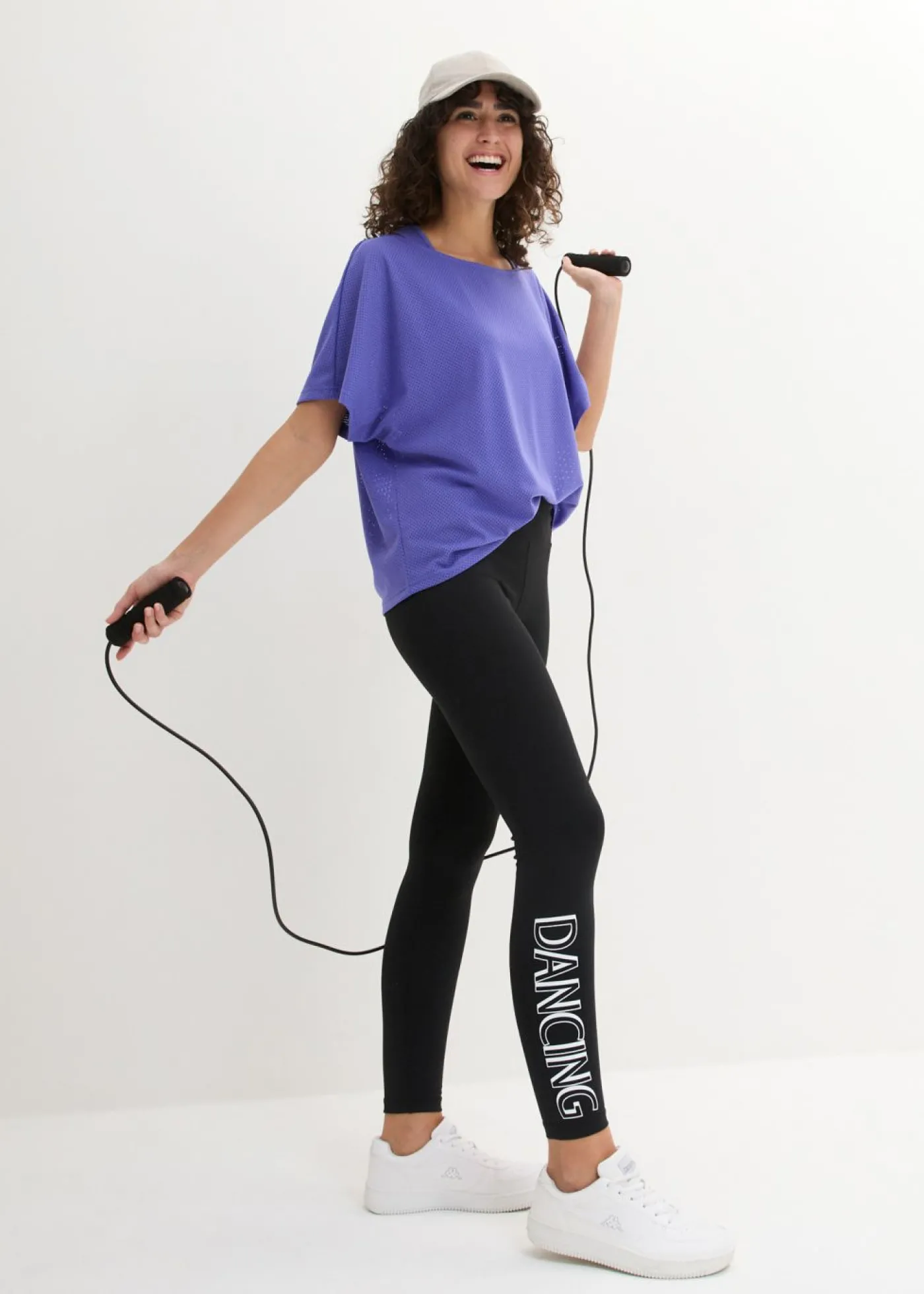 bonprix bonprix Leggings tobilleros de secado rápido Negro Discount