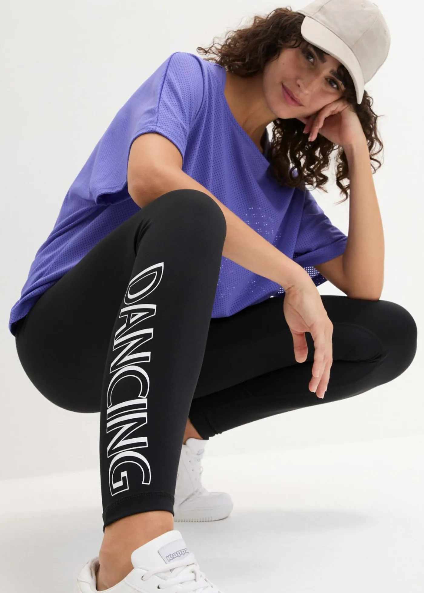 bonprix bonprix Leggings tobilleros de secado rápido Negro Discount