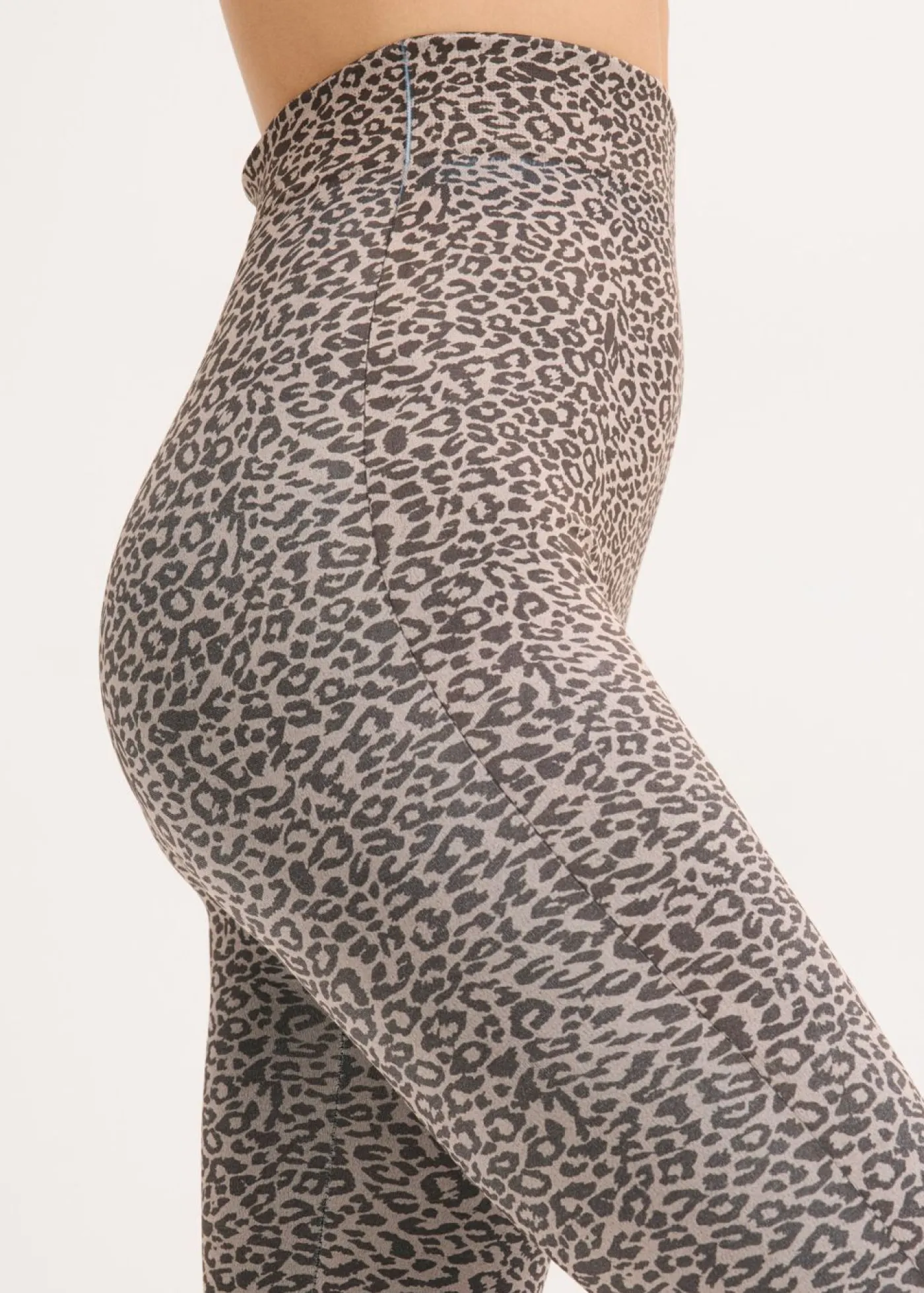 bonprix bonprix Leggings térmicos estampado leo marrón-negro Hot