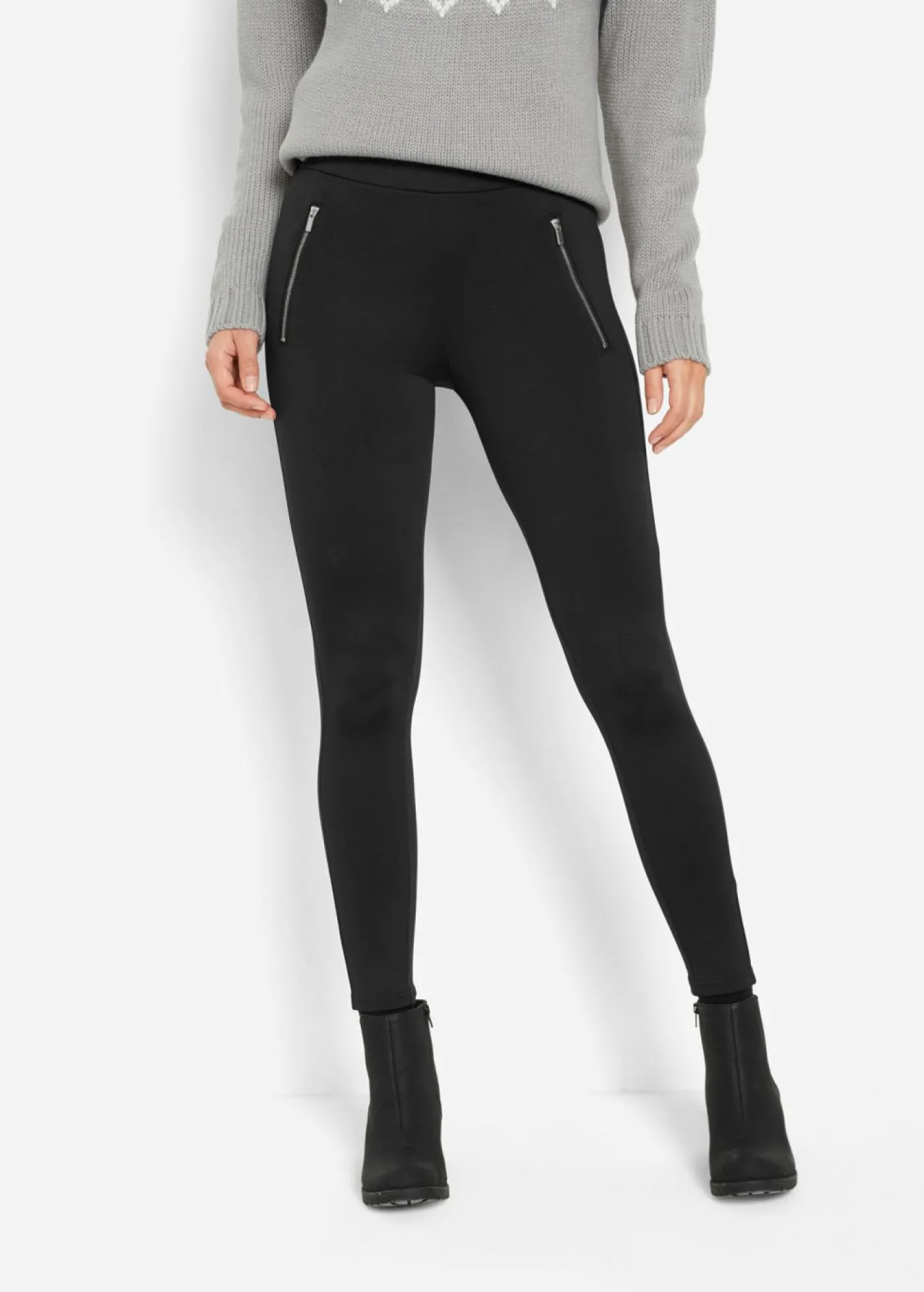 bonprix bonprix Leggings térmicos Negro Discount