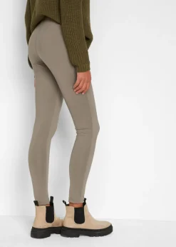 bonprix bonprix Leggings térmicos con cinturilla cómoda oliva pálido Discount