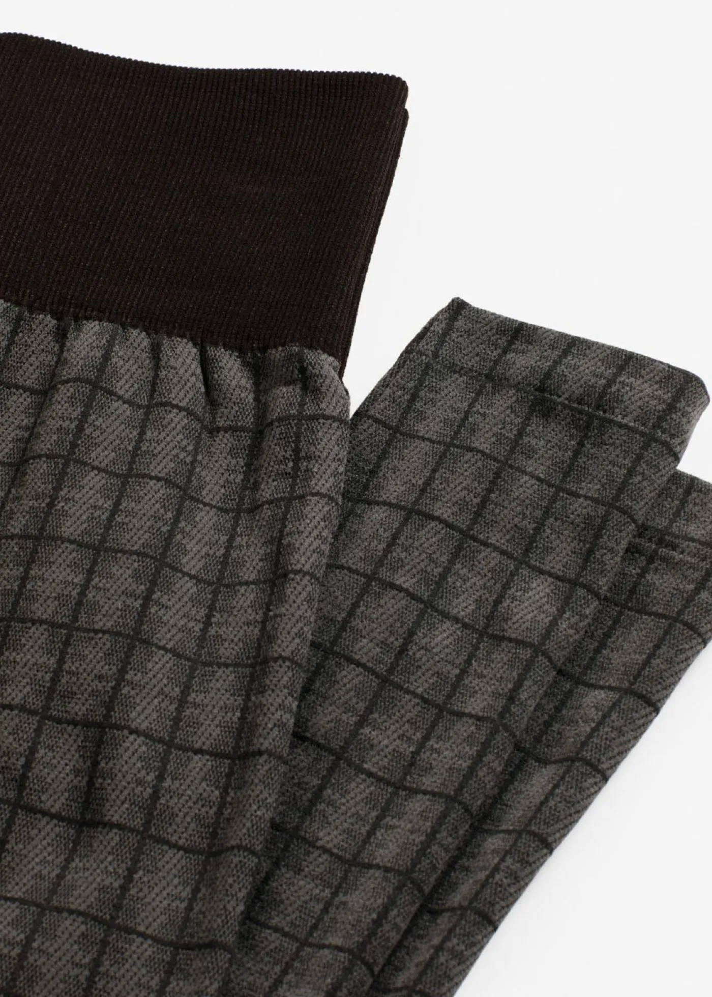 bonprix bonprix Leggings térmicos con interior suave Negro de cuadros Outlet