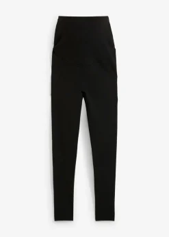 bonprix bonprix Leggings térmicos premamá con corte slim Negro Best