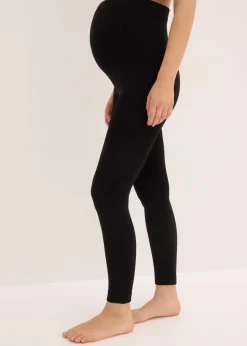 bonprix bonprix Leggings térmicos premamá de 140 den Negro Outlet