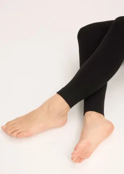 bonprix bonprix Leggings térmicos premamá de 140 den Negro Outlet