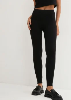 bonprix bonprix Leggings (2 unidades) Negro-azul marino New