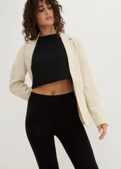 bonprix bonprix Leggings (2 unidades) Negro-azul marino New