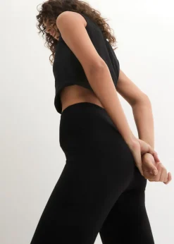 bonprix bonprix Leggings (2 unidades) Negro-azul marino New