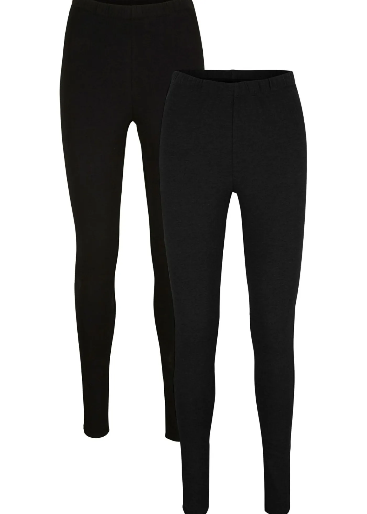 bonprix bonprix Leggings (2 unidades) Negro-negro Online