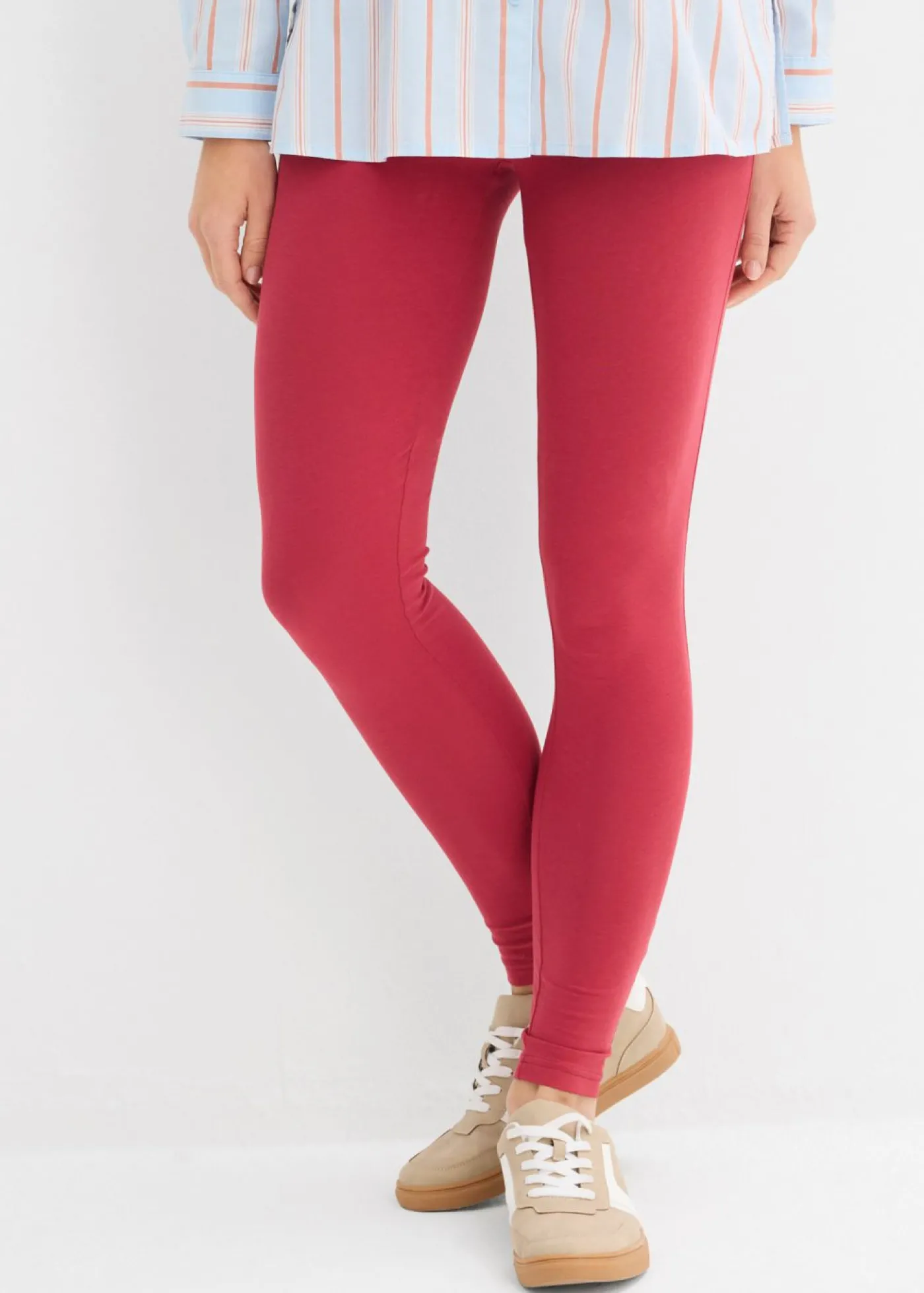bonprix bonprix Leggings (2 unidades) azul marino/cereza