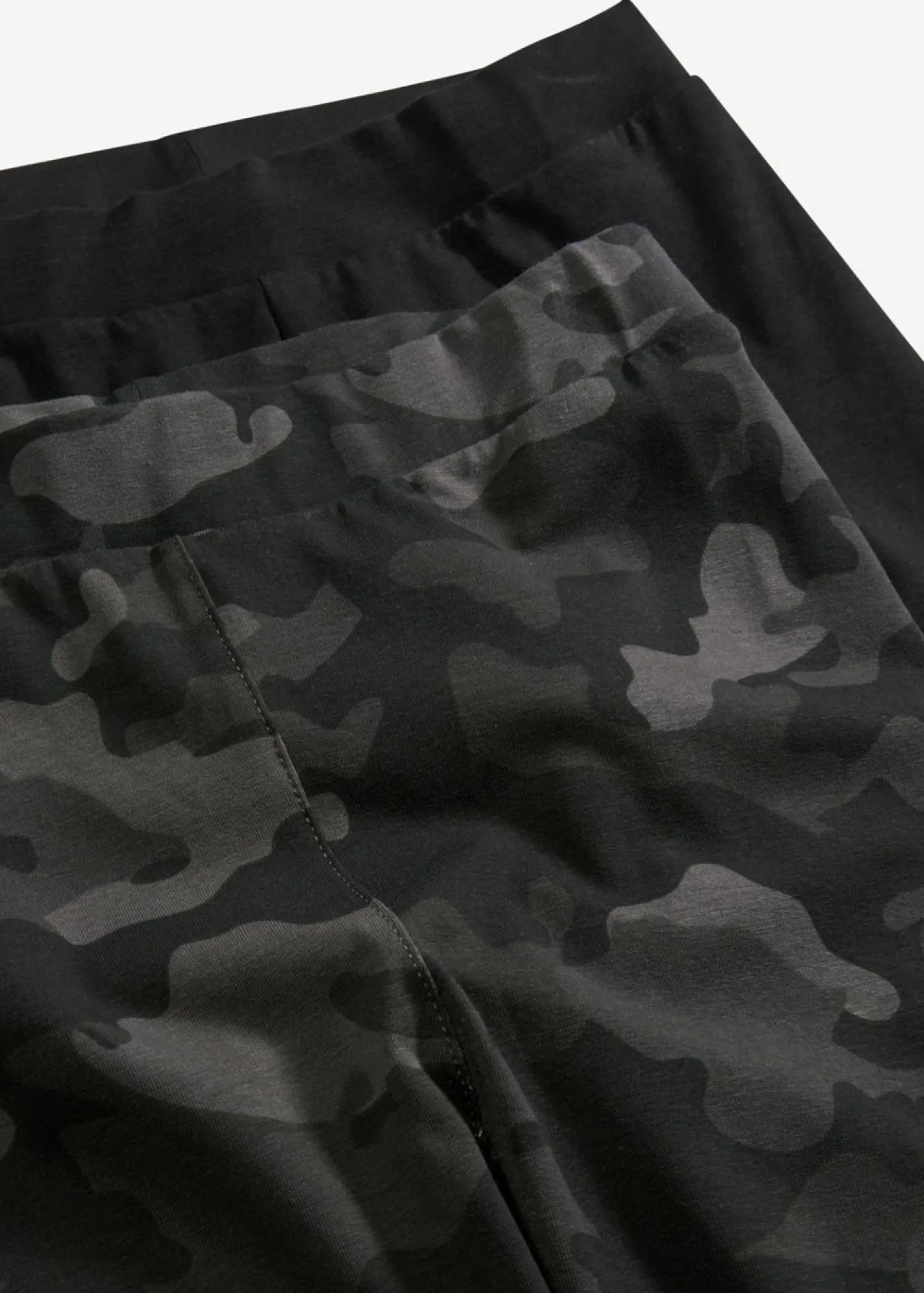 bonprix bonprix Leggings (2 unidades) Negro camuflaje + negro New