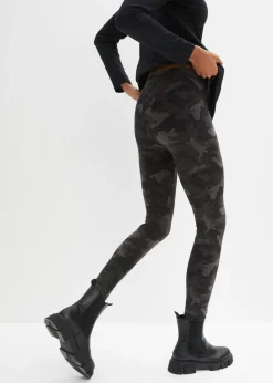 bonprix bonprix Leggings (2 unidades) Negro camuflaje + negro New
