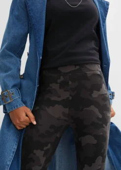 bonprix bonprix Leggings (2 unidades) Negro camuflaje + negro New