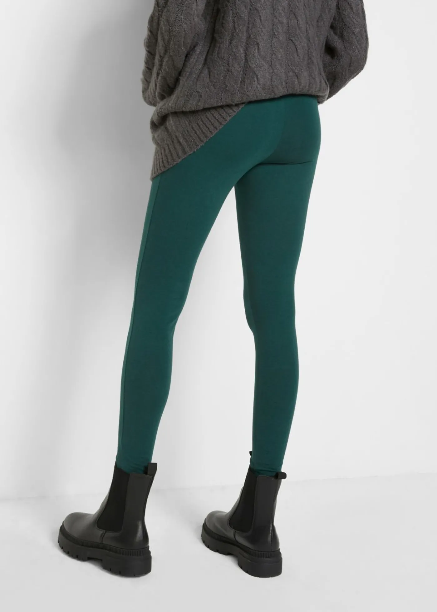 bonprix bonprix Leggings (2 unidades) rubí+verde intenso Discount
