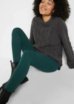 bonprix bonprix Leggings (2 unidades) rubí+verde intenso Discount