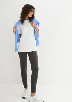 bonprix bonprix Leggings (2 unidades) pizarra moteada+negro New