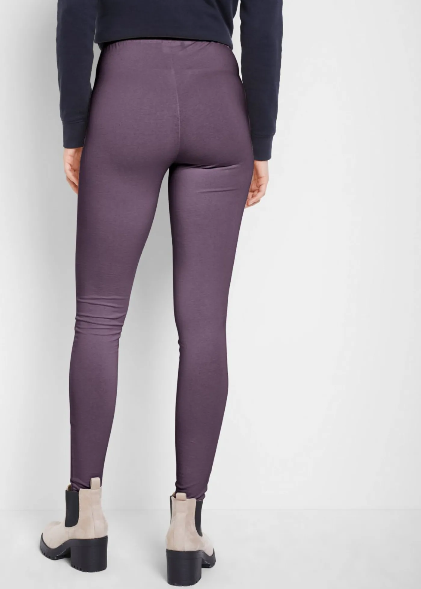 bonprix bonprix Leggings (2 unidades) azul marino+ciruela Hot