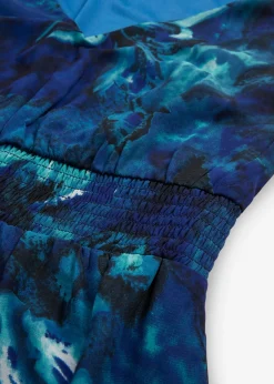 bonprix bonprix Maxivestido con estampado tropical Azul de flores Best