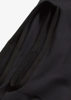 bonprix bonprix Medias negras sin entrepierna Negro Outlet