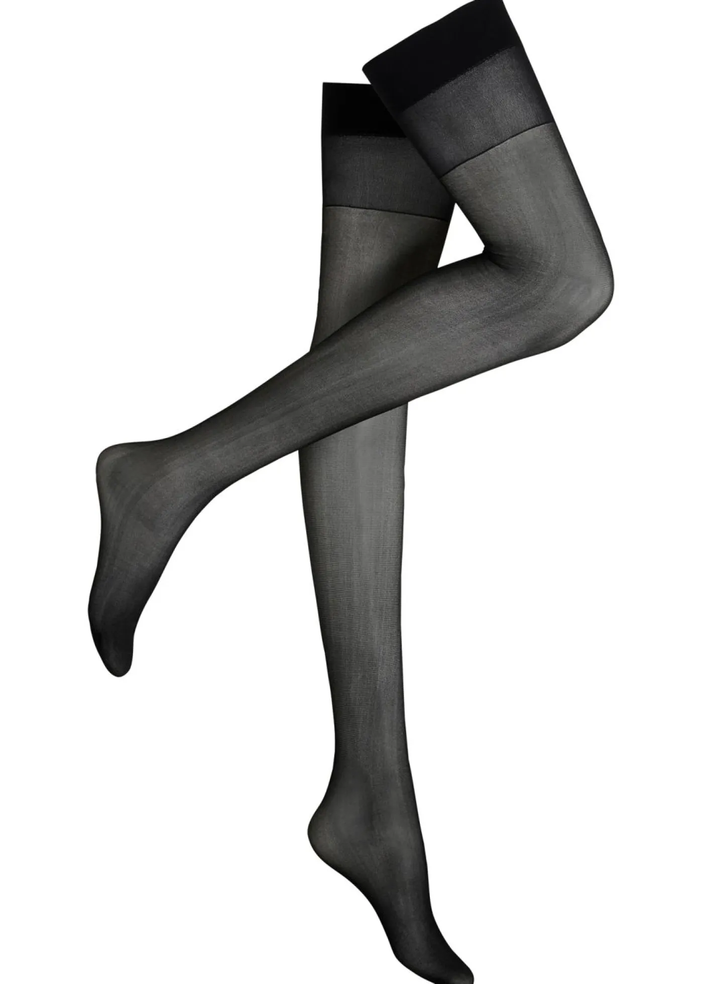 bonprix bonprix Medias para liguero de 20 den Negro Clearance