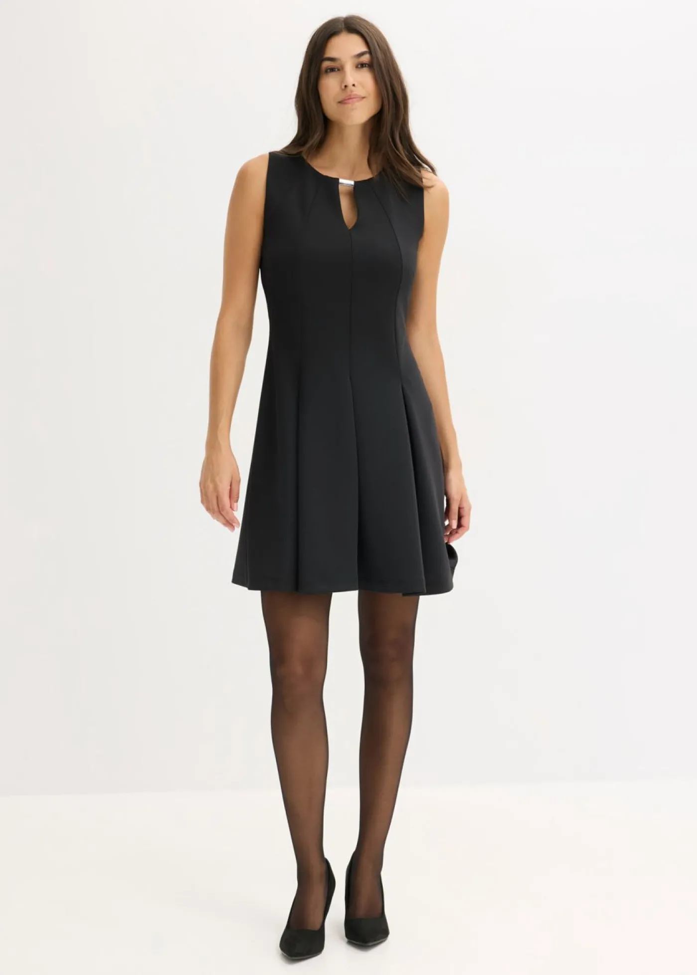bonprix bonprix Medias para liguero de 20 den Negro Clearance