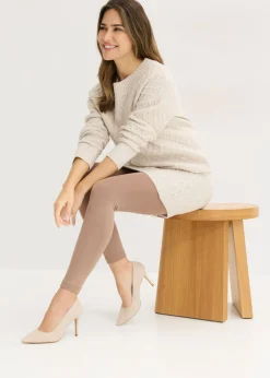 bonprix bonprix Medias térmicas, 140 den Beige oscuro