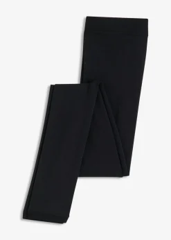 bonprix bonprix Medias térmicas con polar suave, 140 den Negro Outlet