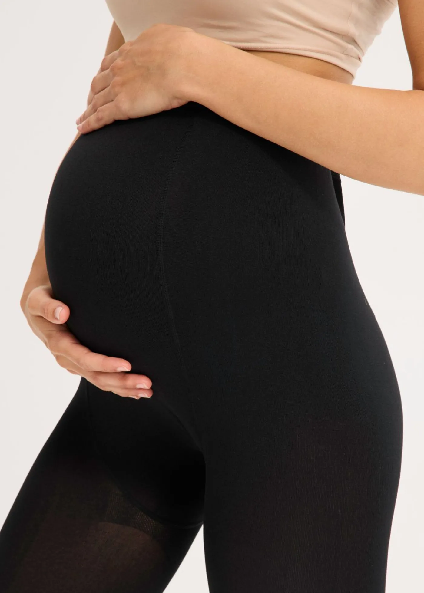 bonprix bonprix Medias térmicas premamá, 140 den Negro Best