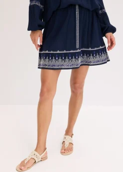 bonprix bonprix Minifalda Azul marino Discount