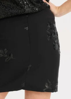 bonprix bonprix Minifalda Negro Discount
