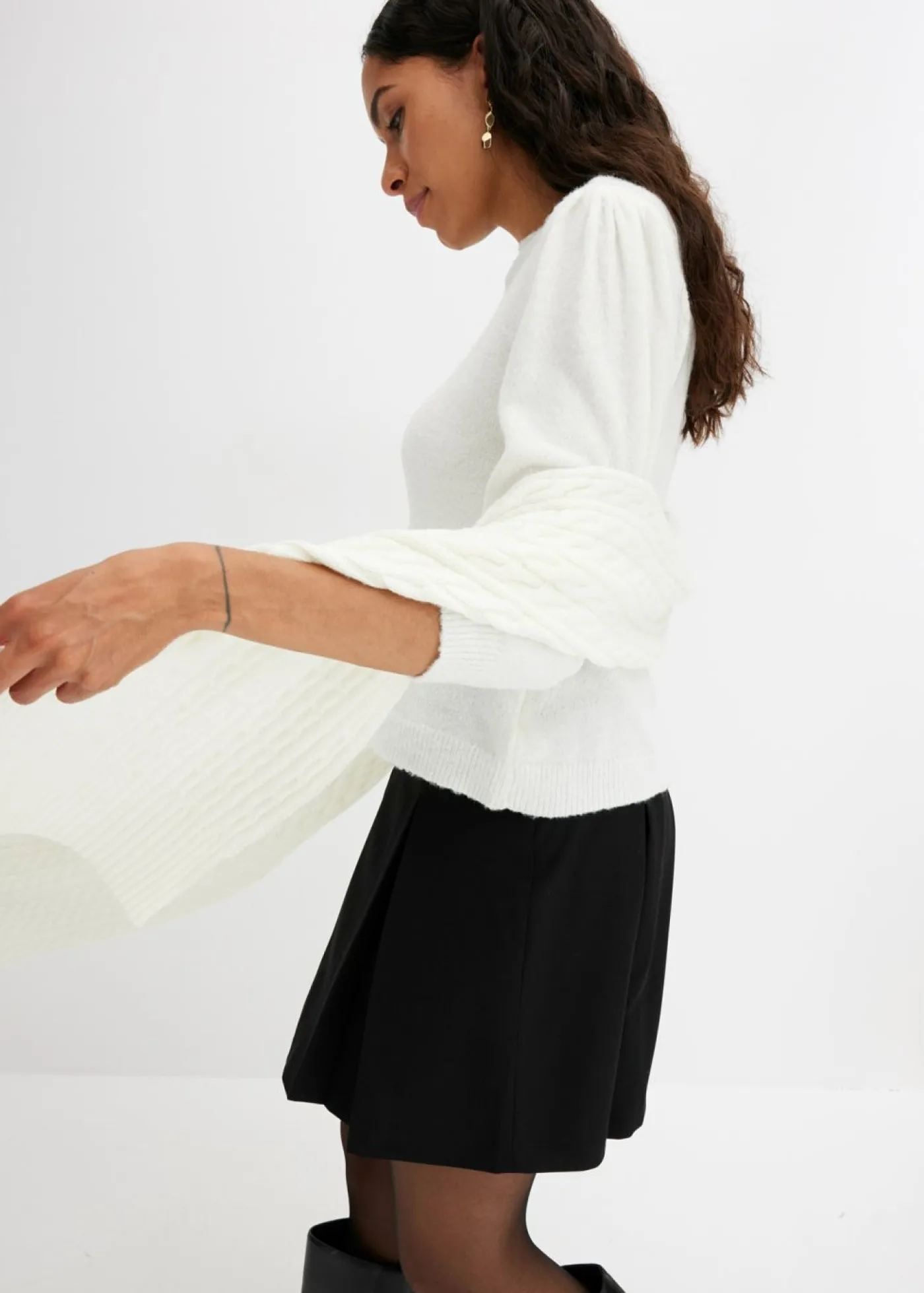 bonprix bonprix Minifalda Negro Clearance