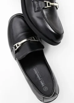 bonprix bonprix Mocasines con hebilla Negro Outlet