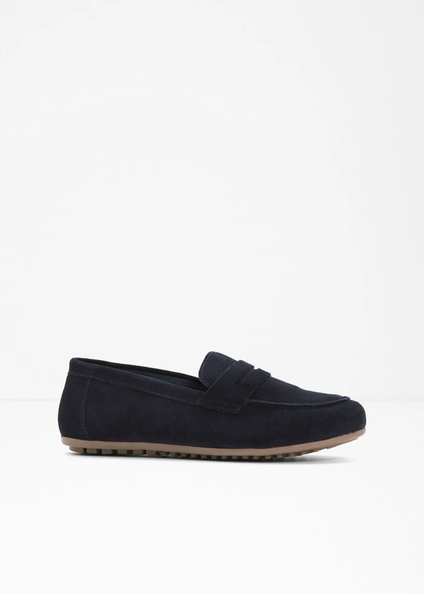 bonprix bonprix Mocasines de ante Azul marino Outlet